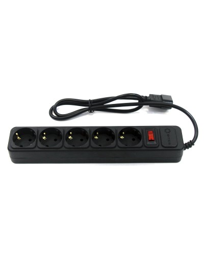 SP5B-110U. Сетевой фильтр 5 розеток, 1м, черный. 5bites в Назрани