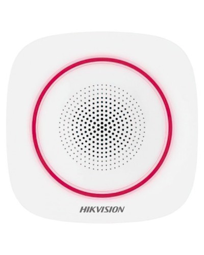DS-PS1-II-WE(RU) Red Indicator. Оповещатель свето-звуковой радиоканальный. AX PRO Hikvision в Назрани