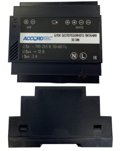 ББП-30 DIN. Блок бесперебойного питания. AccordTec в Назрани