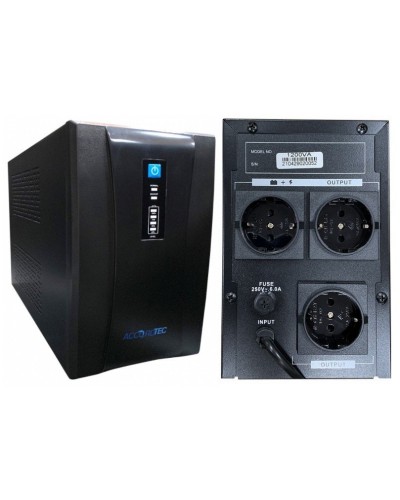 UPS-220/1200VA. Источник бесперебойного питания. AccordTec в Назрани