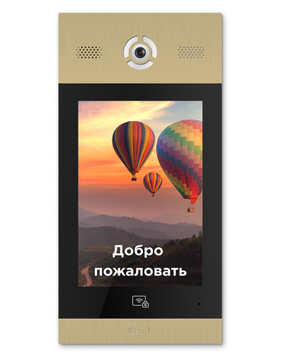 AA-14FB GOLD. Вызывная панель подъездного IP-домофона. BAS-IP в Назрани