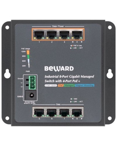 STWP-08HP4. Коммутатор 8-портовый. Beward в Назрани