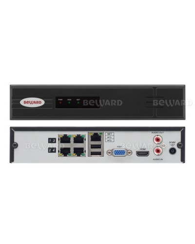 BK0104H2-P4. IP-видеорегистратор 4-канальный. Beward в Назрани