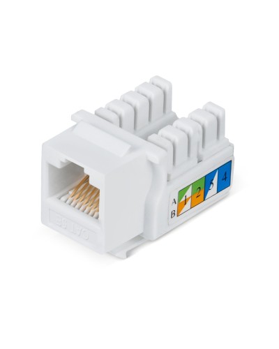 KJ-RJ45-Cat.5e-90 (7008c): Вставка Keystone Jack RJ-45 в Назрани