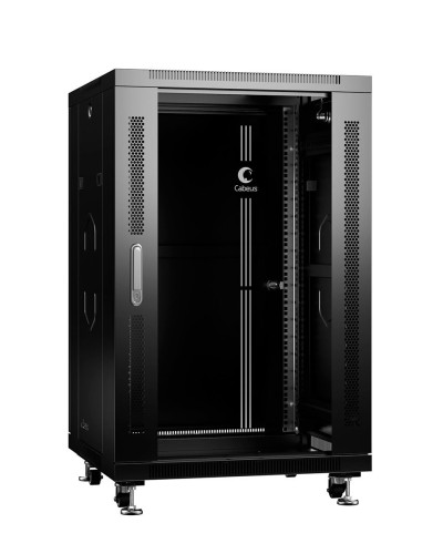 SH-05C-18U60/100-BK (8539c). Шкаф телекоммуникационный 19 напольный 18U. CABEUS в Назрани
