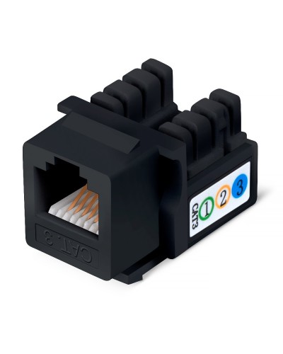 KJ-RJ12-90-BK (9481c): Вставка Keystone Jack в Назрани