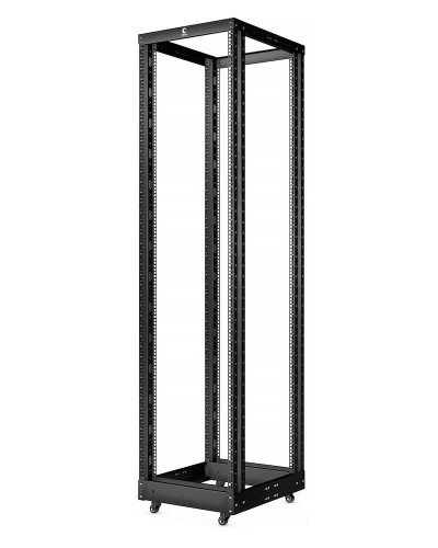 RA-37U-1000-BK (10159c). Открытая стойка 19, 37U, двухрамная, усиленная, цвет черный. CABEUS в Назрани