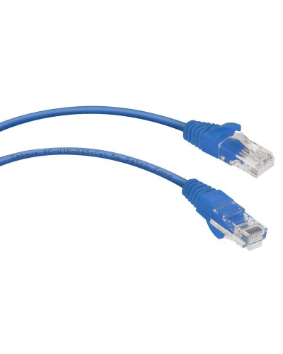 PC-UTP-RJ45-Cat.5e-0.5m-BL (7669c), синий. Патч-корд медный. CABEUS в Назрани