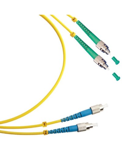FOP(d)-9-FC/APC-FC/UPC-1m (8101c). Патч-корд оптический. CABEUS в Назрани