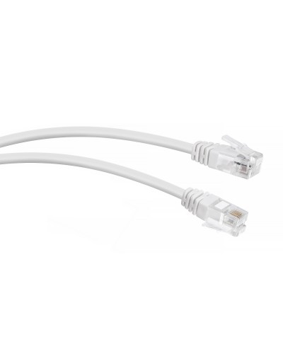 PC-TEL-RJ12-1.5m (7888c), белый. Патч-корд медный. CABEUS в Назрани