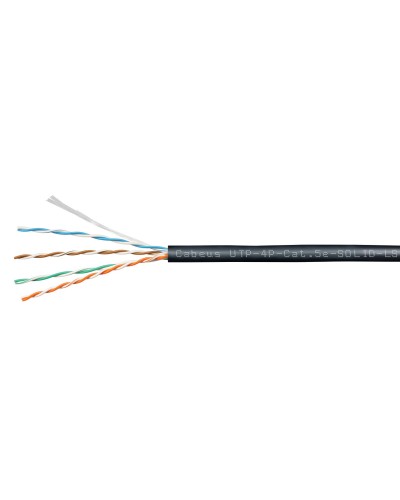 UTP-4P-Cat.5e-SOLID-LSZH-BK (9781c). Кабель «витая пара» (LAN) для структурированных систем связи. CABEUS в Назрани