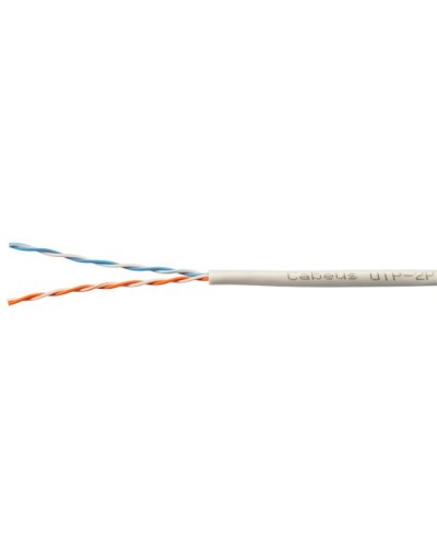 UTP-2P-Cat.5e-SOLID-GY-100 (7169c-5). Кабель «витая пара» (LAN) для структурированных систем связи. CABEUS в Назрани