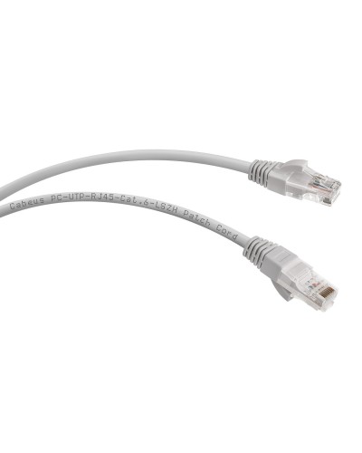 PC-UTP-RJ45-Cat.6-1m-LSZH (8877c), серый. Патч-корд медный. CABEUS в Назрани