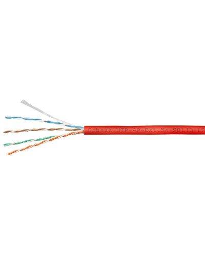 UTP-4P-Cat.5e-SOLID-LSZH-RD (9778c). Кабель «витая пара» (LAN) для структурированных систем связи. CABEUS в Назрани