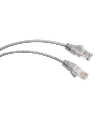 PC-UTP-RJ45-Cat.6-5m (7270c), серый. Патч-корд медный. CABEUS в Назрани