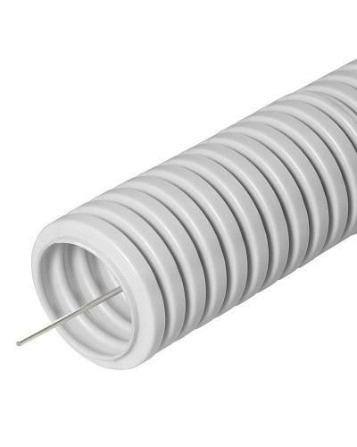 FCPL-50-PVC-015-1-GY (11232c): Труба гофрированная гибкая, лёгкая с протяжкой в Назрани