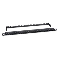PLHD-24-Cat.5e-Dual-180-0,5U (9663c): Патч-панель 19"