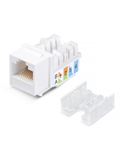 KJ-RJ45-Cat.5e-90-SW (10100c): Вставка Keystone Jack RJ-46 в Назрани