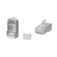 8P8C-SH-C6-TWP (100 шт) (7779c). Разъем RJ-45. CABEUS