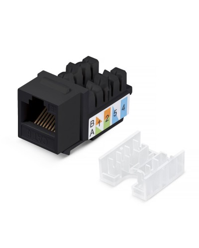 KJ-RJ45-Cat.6-90-SW-BK (10102c). Вставка Keystone Jack RJ-48. CABEUS в Назрани