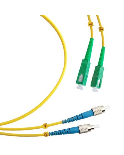 FOP(d)-9-SC/APC-FC/UPC-10m (8127c). Патч-корд оптический. CABEUS в Назрани