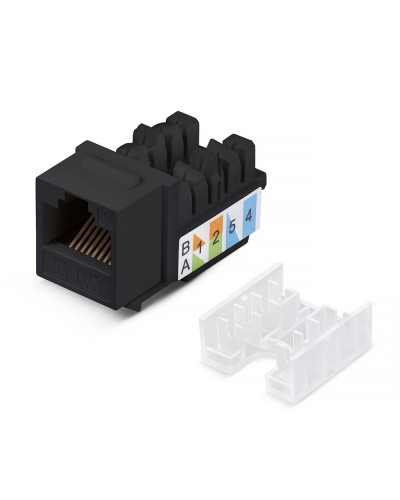 KJ-RJ45-Cat.5e-90-SW-BK (10101c): Вставка Keystone Jack RJ-47 в Назрани