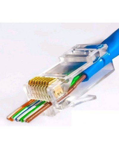 8P8C-C6-FC (100 шт) (10795c). Разъем RJ-45. CABEUS в Назрани