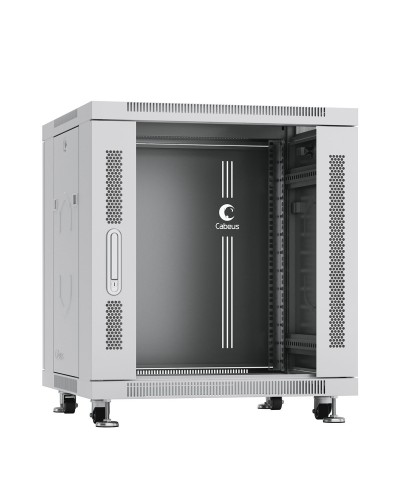 SH-05C-12U60/80 (7646c). Шкаф телекоммуникационный 19 напольный 12U. CABEUS в Назрани