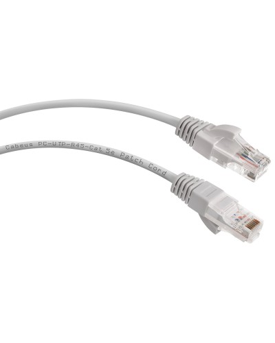 PC-UTP-RJ45-Cat.5e-15m-LSZH (9592c), серый. Патч-корд медный. CABEUS в Назрани