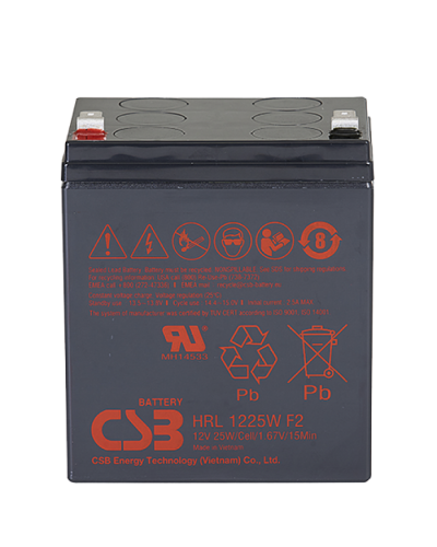 CSB HRL 1225W. Аккумулятор герметичный свинцово-кислотный. CSB в Назрани
