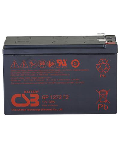 CSB GP 1272(28W) F2. Аккумулятор герметичный свинцово-кислотный. CSB в Назрани