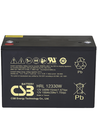 CSB HRL 12330W FR. Аккумулятор герметичный свинцово-кислотный. CSB в Назрани