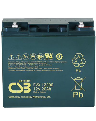 CSB EVX 12200. Аккумулятор герметичный свинцово-кислотный. CSB в Назрани