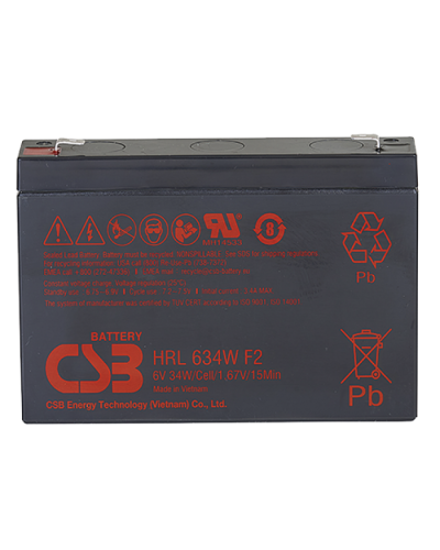 CSB HRL 634W FR. Аккумулятор герметичный свинцово-кислотный. CSB в Назрани