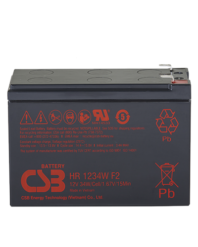 CSB HR 1234W. Аккумулятор герметичный свинцово-кислотный. CSB в Назрани