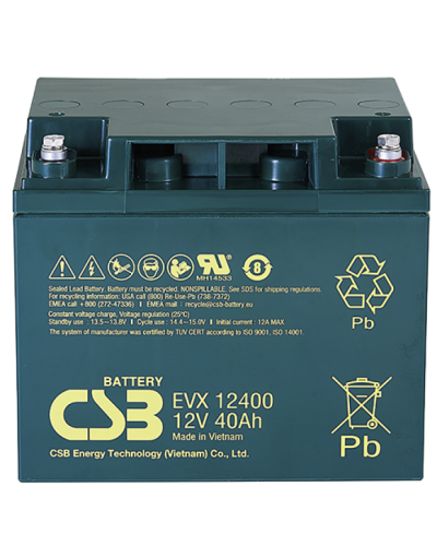 CSB EVX 12400. Аккумулятор герметичный свинцово-кислотный. CSB в Назрани