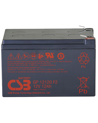 CSB GP 12120. Аккумулятор герметичный свинцово-кислотный. CSB в Назрани
