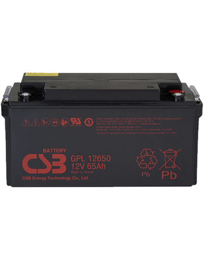 CSB GPL 12650. Аккумулятор герметичный свинцово-кислотный. CSB в Назрани