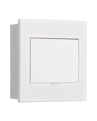 Корпус ЩРВ-М 6 модулей IP41 встраиваемый белая дверь (31101DEK). Корпус пластиковый. DEKraft в Назрани