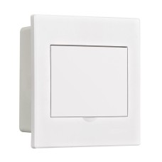 Корпус ЩРВ-П 6 модулей IP41 встраиваемый белая дверь (31081DEK). Корпус пластиковый. DEKraft