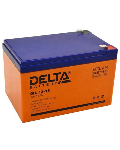 Delta GEL 12-15. Аккумулятор герметичный свинцово-кислотный. Delta в Назрани