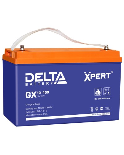 Delta GX 12-100. Аккумулятор герметичный свинцово-кислотный. Delta в Назрани