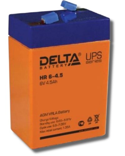 Delta HR 6-4.5. Аккумулятор герметичный свинцово-кислотный. Delta в Назрани
