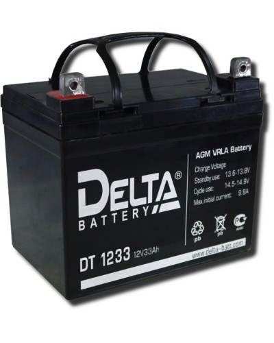 Delta DT 1233. Аккумулятор герметичный свинцово-кислотный. Delta в Назрани