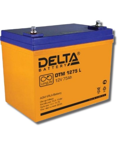 Delta DTM 1275 L. Аккумулятор герметичный свинцово-кислотный. Delta в Назрани