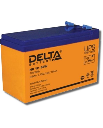 Delta HR 12-34 W. Аккумулятор герметичный свинцово-кислотный. Delta в Назрани
