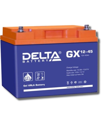 Delta GX 12-45. Аккумулятор герметичный свинцово-кислотный. Delta в Назрани