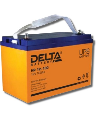 Delta HR 12-100. Аккумулятор герметичный свинцово-кислотный. Delta в Назрани