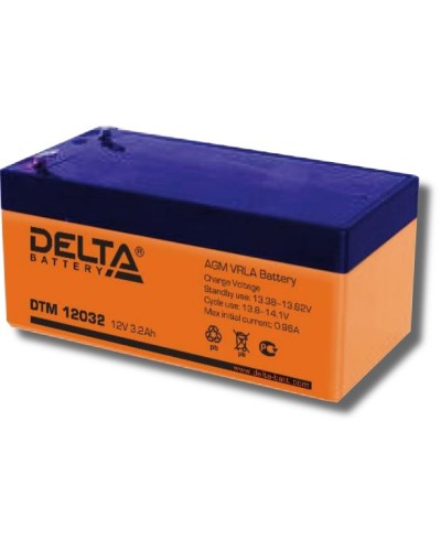 Delta DTM 12032. Аккумулятор герметичный свинцово-кислотный. Delta в Назрани