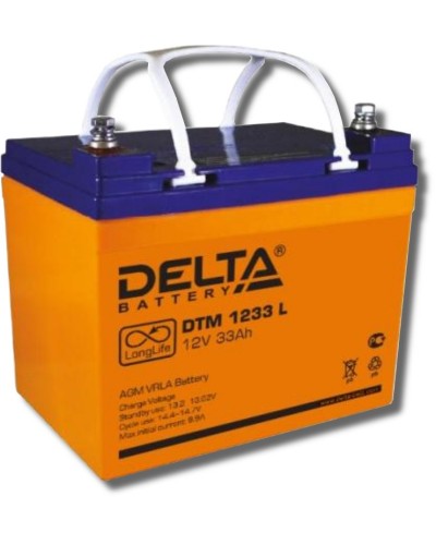 Delta DTM 1233 L. Аккумулятор герметичный свинцово-кислотный. Delta в Назрани
